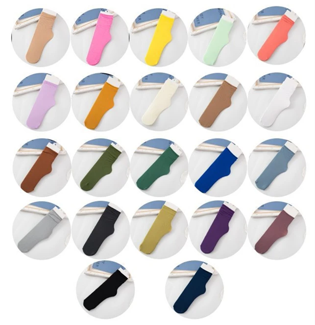 Женские хлопковые носки ярких