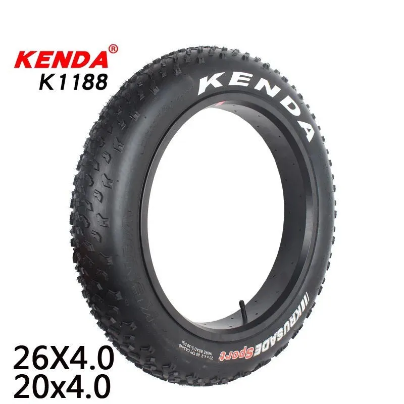 Kenda ファットタイヤ 完組ホイール ケンダ自転車20x4.026x4.0インチ自転車タイヤスノービーチ電動自転車