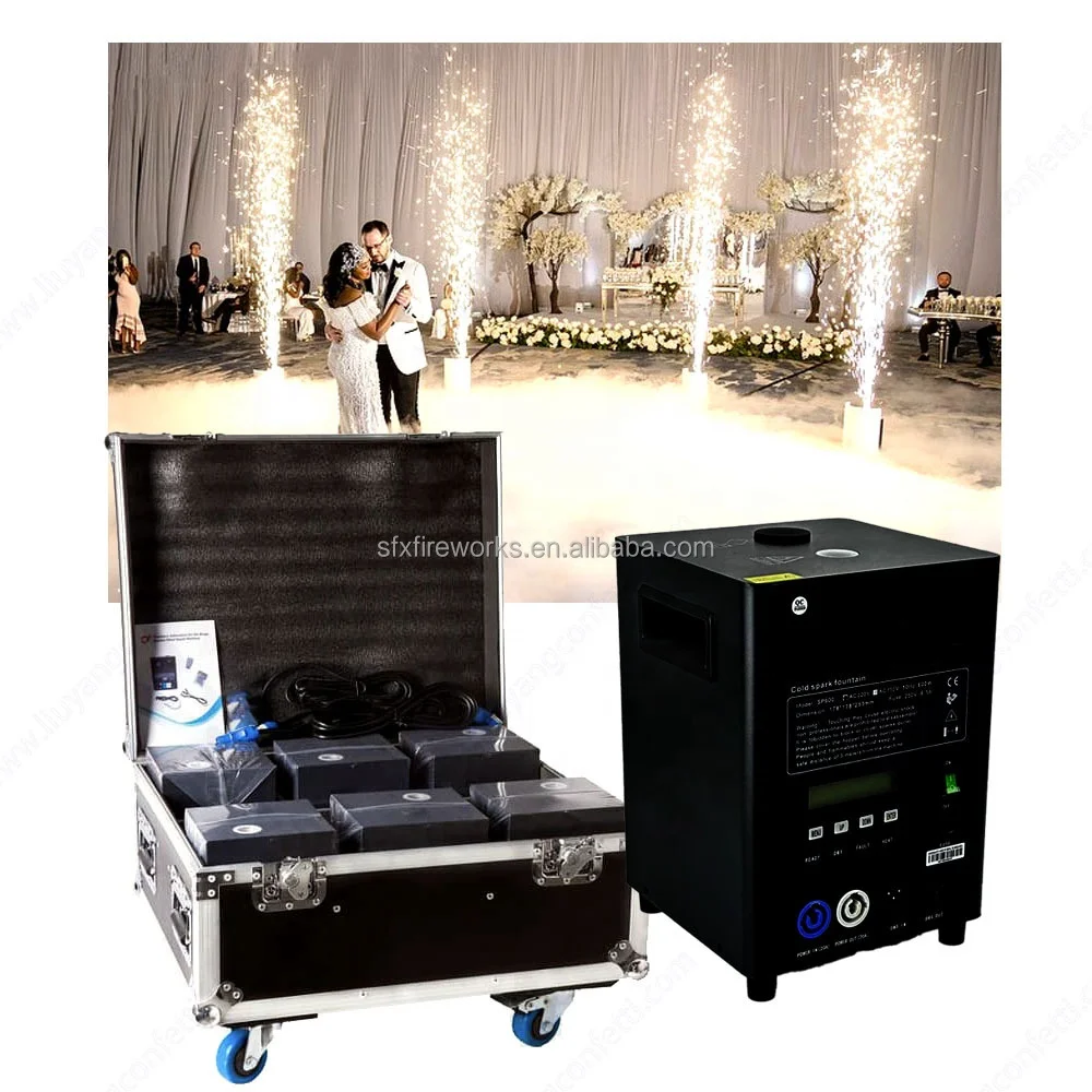DJ SFX Good Quality Cold Fireworks 600w 650w Stage Fountain Safe