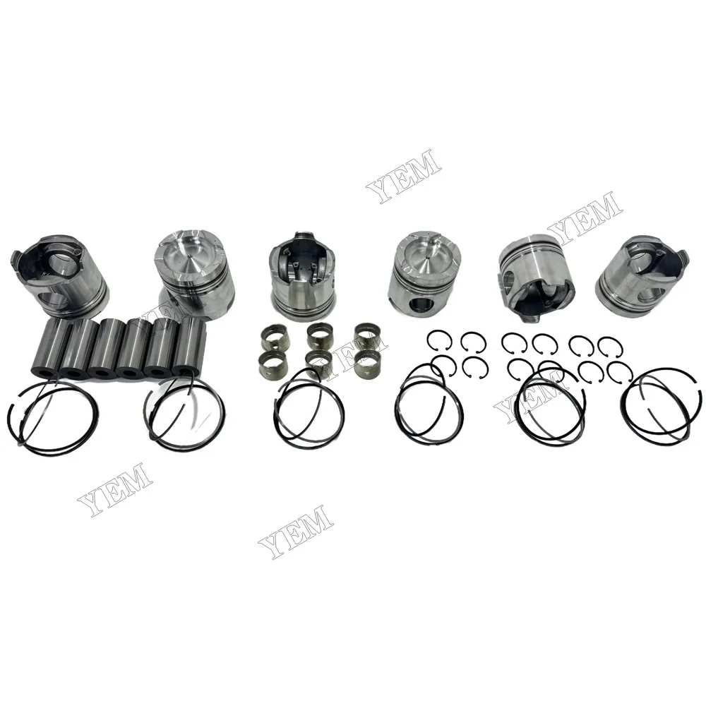 Piston Kit Fit for Mitsubishi S6A3 Engine