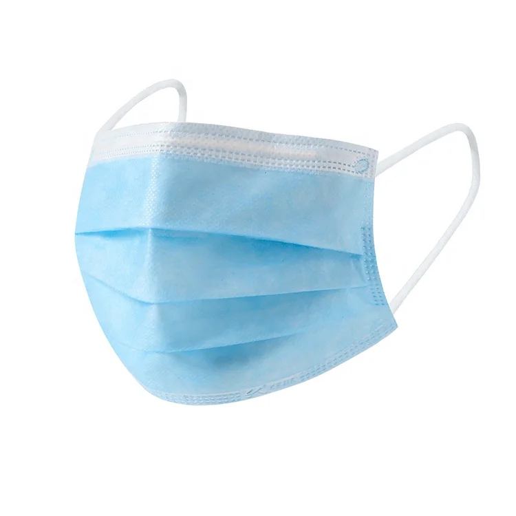 QIBU Health Stock Waterproof Surgical Mask 3PLY non-woven protective medical face mask