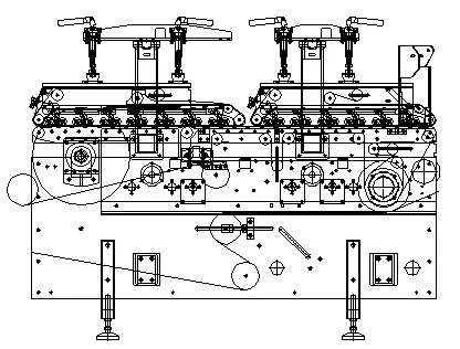 product pryb 900f automatic cold glue straight line bottom lock side glue box mini paper tray forming folder gluer machine-22
