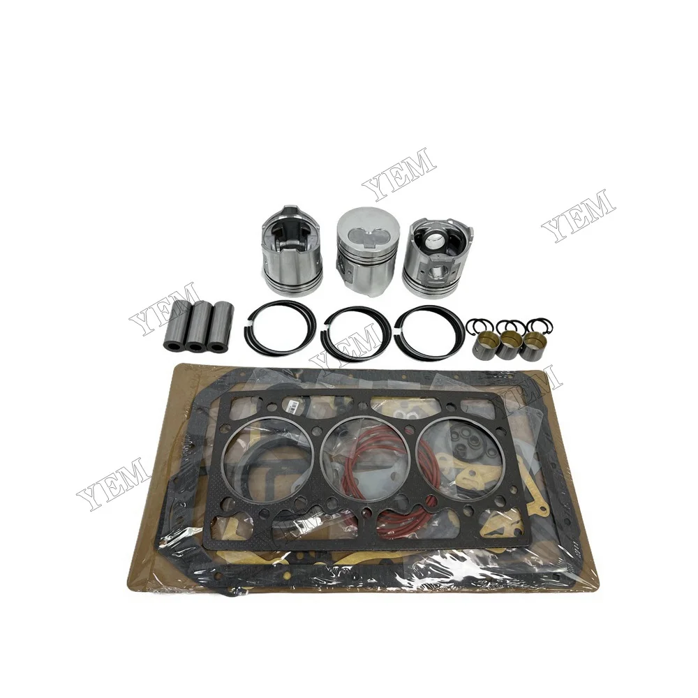 For Komatsu 3D94 Engine Overhaul Kit With Piston Rings Cylinder Gasketss Replacement OEM Engine Parts 3