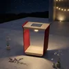 S - Ruby Red Solar LED Lantern