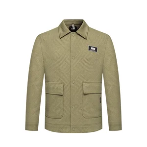 Oversized Men's Jacket Ins Spring and Fall New Trend Men's Casual Loose Men's Jacket Custom