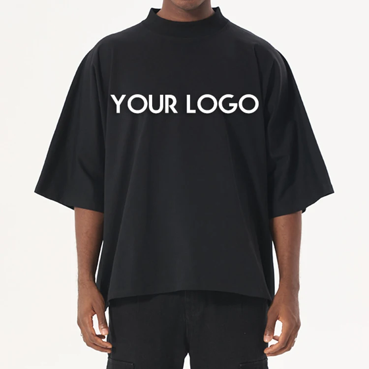 ◆YOUHEE◆ LETTERING OVER FIT TSHIRTS BLACK WILDSIDE × I Am Waiting