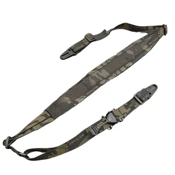 Tactical Sling Strap 2 Points Adjustable Nylon Outdoor Hunting Weapon Sling With Metal Eagle Beak QD Hook