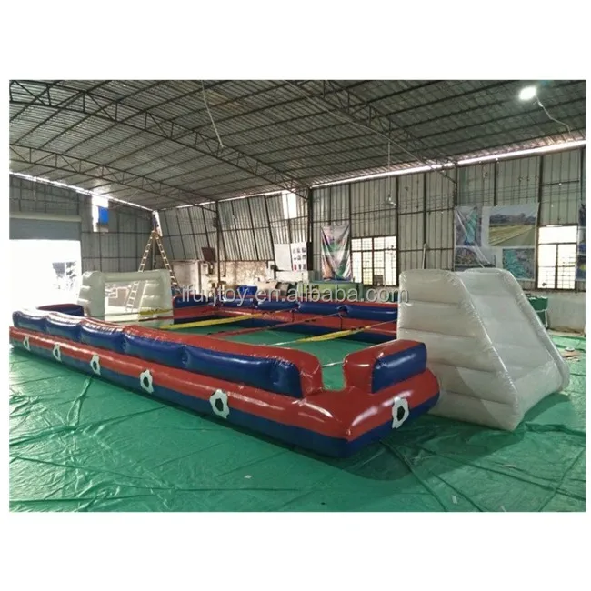 Commercial Giant Adults Kids Inflatable Sport Game Human Foosball