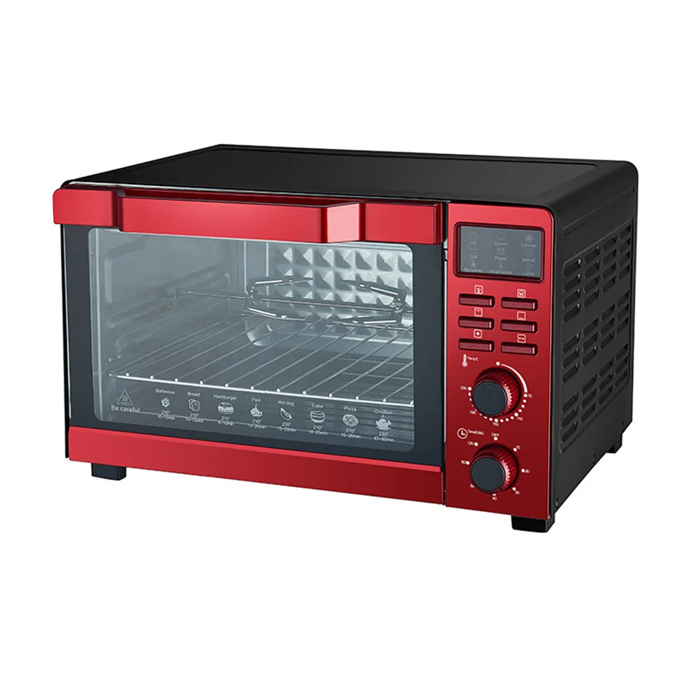 rectangular multiple electric convection bread baking oven with