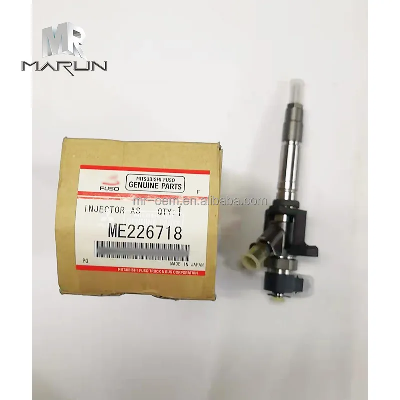 Original ME226718 0445120048 Fuel Injector Assembly for 4M50 Diesel Engine Construction Machinery SY225C