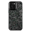 Montatura in metallo nero verde carbonio