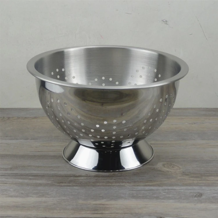 Stainless Steel German Colander Export Quality In Matt And Shiny