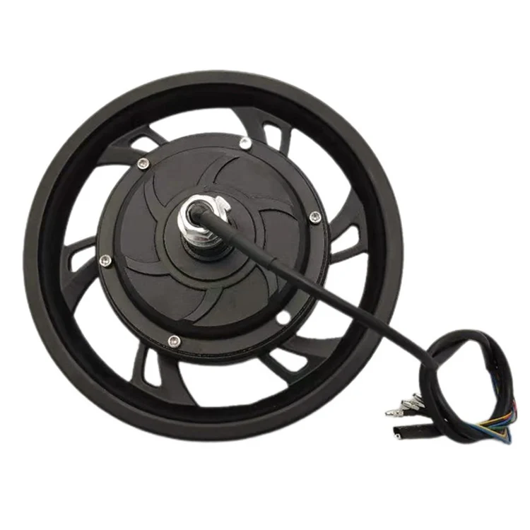 12 Inch Electric Bicycle Motor - 500W Brushless Gearless