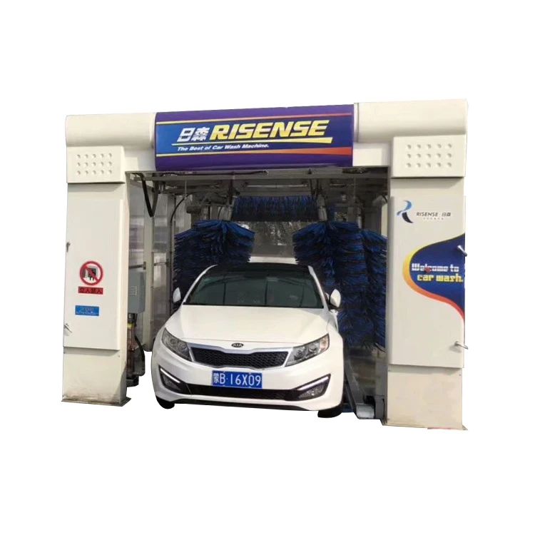 Risense drive through tunnel full automatic car wash machine nice