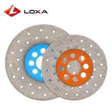 Angle grinder cutter head double-sided saw blade M14 marble granite quartz ceramic tile vacuum brazing diamond grinding disc