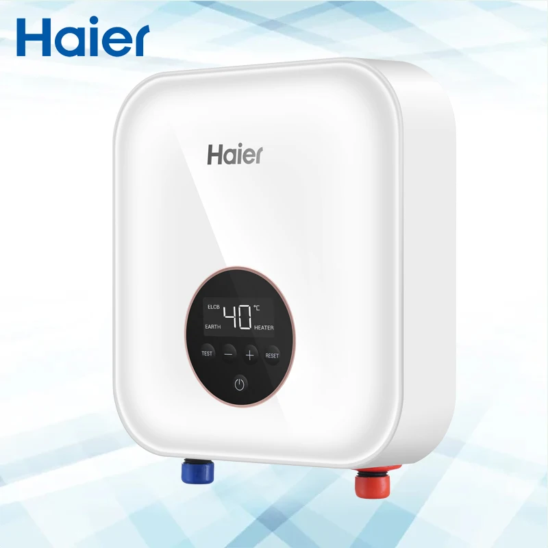 CE Factory Direct High Quality Cheap Home Smart Small Low Power 6kw Under  Sink Tankless Electric Shower Instant Hot Water Heater