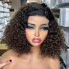 bob bouclé ombré