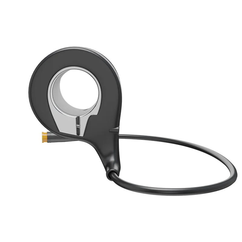 Полуповоротная дроссельная заслонка для электровелосипеда, свободный алюминиевый водонепроницаемый стандартный разъем, регулируемая скорость, ускоритель электровелосипеда