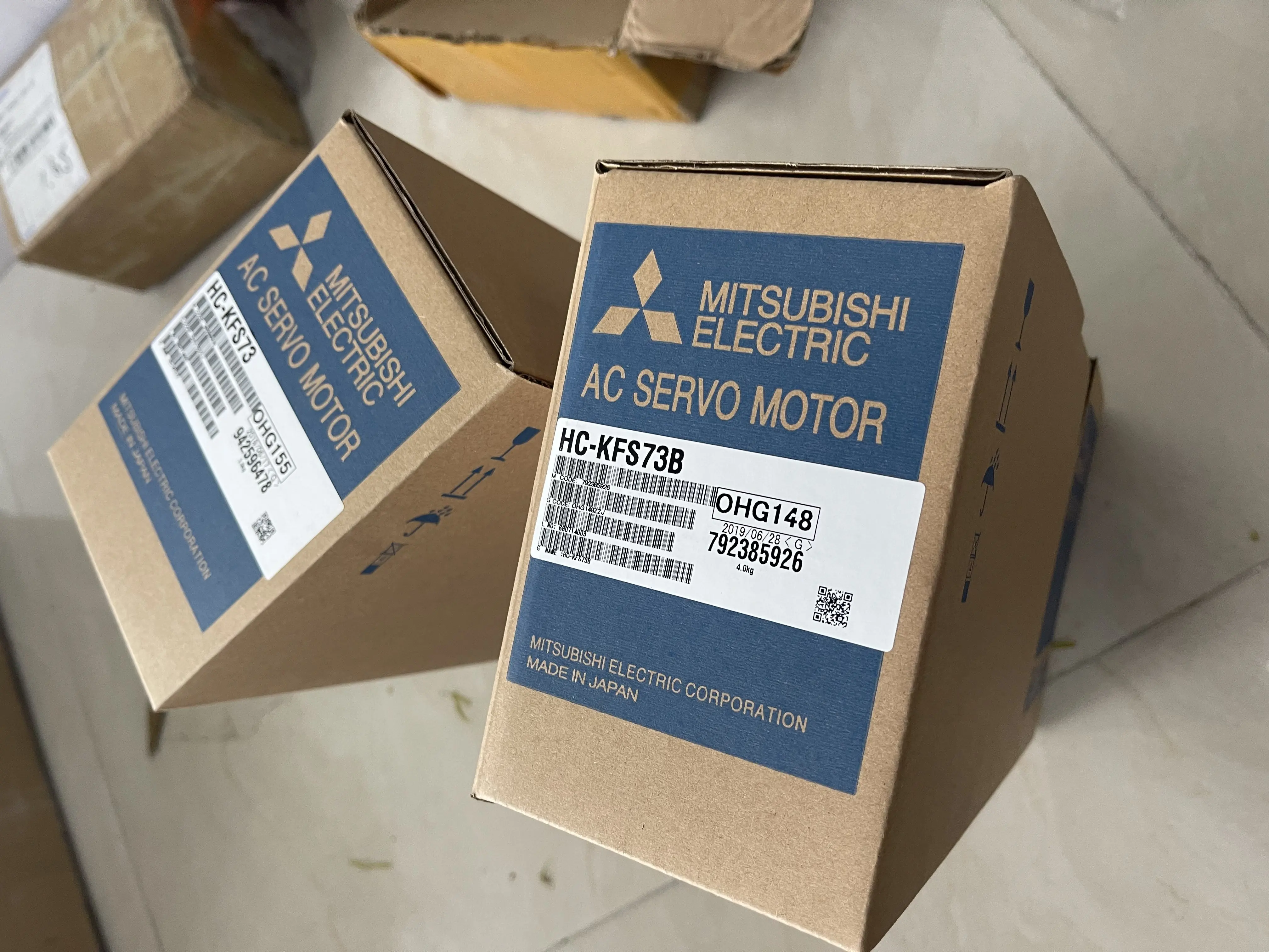 Mitsubishi AC Servo Motor HC-KFS73B