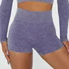 Purple shorts