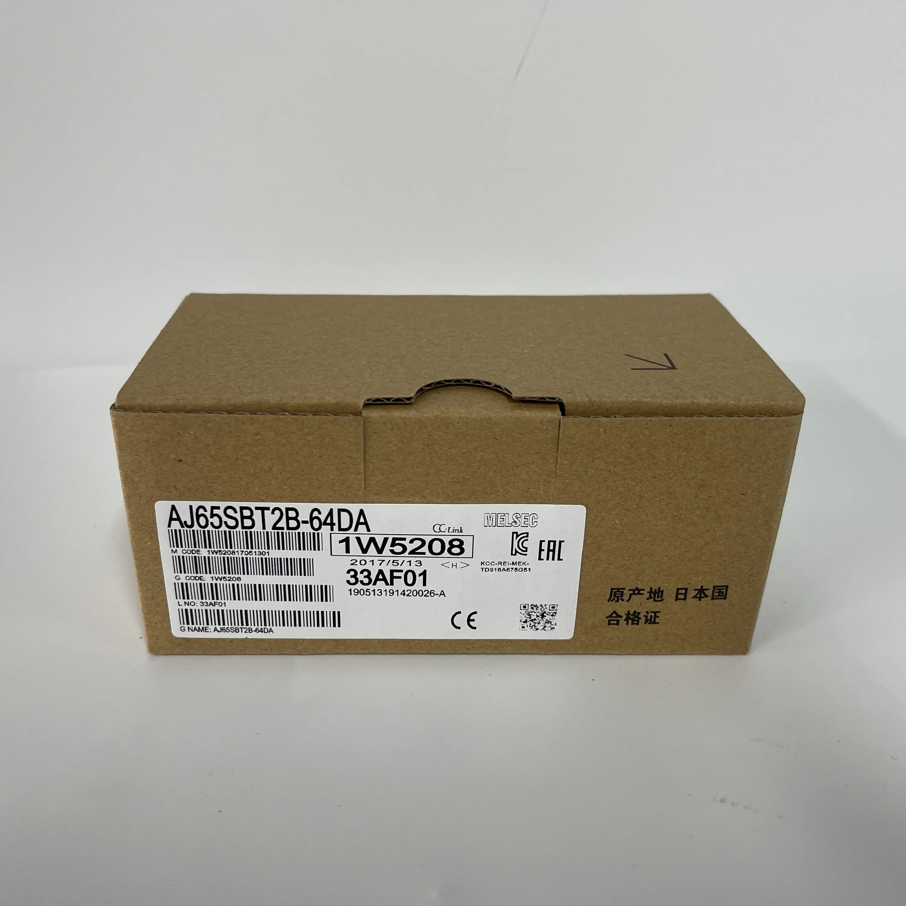 Mitsubishi CC-Link Remote I/O Module AJ65SBT2B-64DA