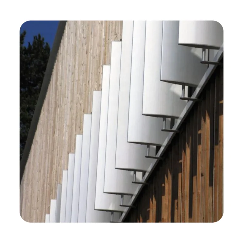 IP65 Level Motor, Electrically Adjustable Aluminum Louver