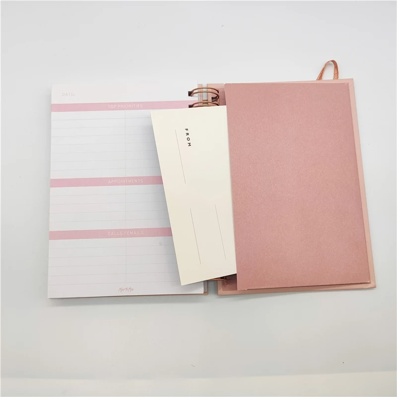 Chinese Factory Custom Journal Printing Spiral Notebook Printing Offset Notebook Custom Book Printing Service