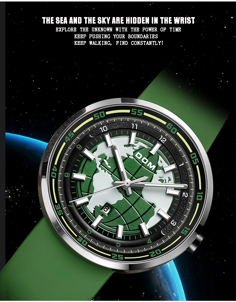 Mens Watches Toughest Watches On The Planet Luminous Man Quartz