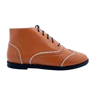 Genuine Leather Shoes for Women Stylish OEM&ODM Custom Women Leather Boots