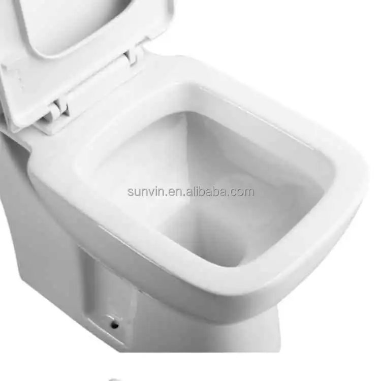 white ceramic washdown two piece toilet sets bathroom