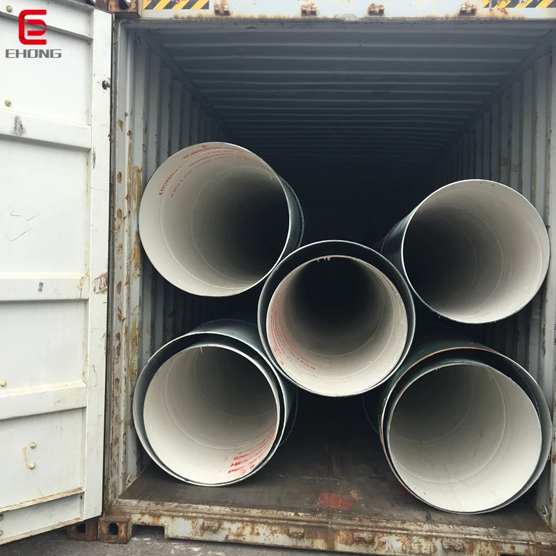 API 5L SSAW  Large Diameter Spiral Welded Steel Pipe 3LPE Epoxy Coated SSAW Welded Spiral Steel Penstock Pipe manufacture