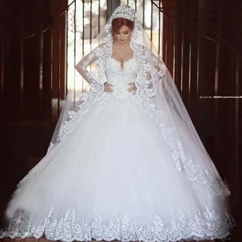 W1039 Bridal Dress Lace vestido de amazing wedding dress wedding gown bridal dress only no accessories