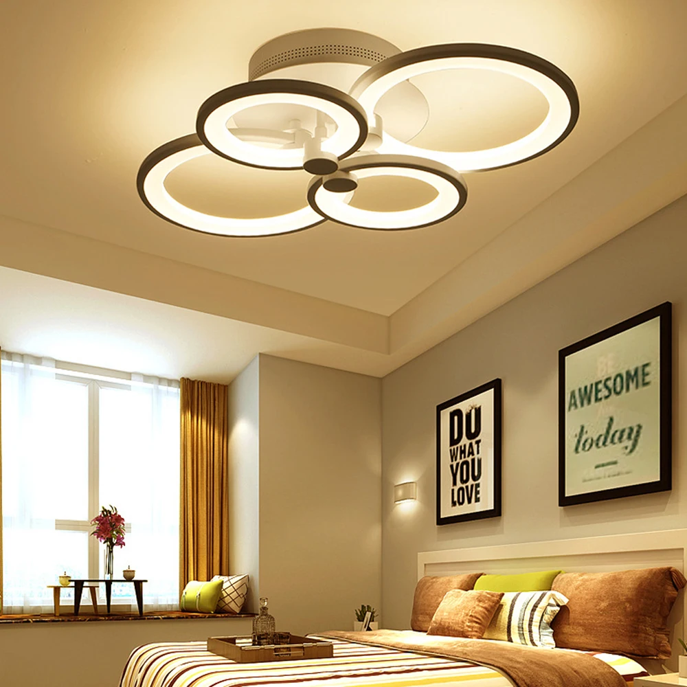 New Design Home Lighting Dimmable Led Living Room Bedroom Modern Decorative Fixtures Ceiling Light