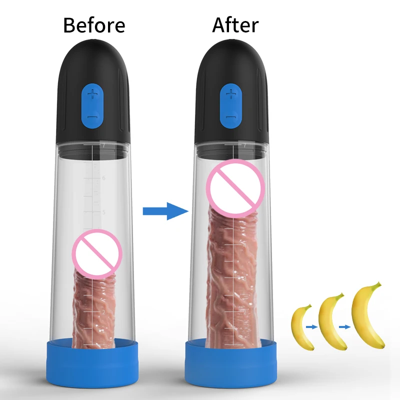 Penis Pump USB Rechargeable Automatic Penis Enlargement Vacuum