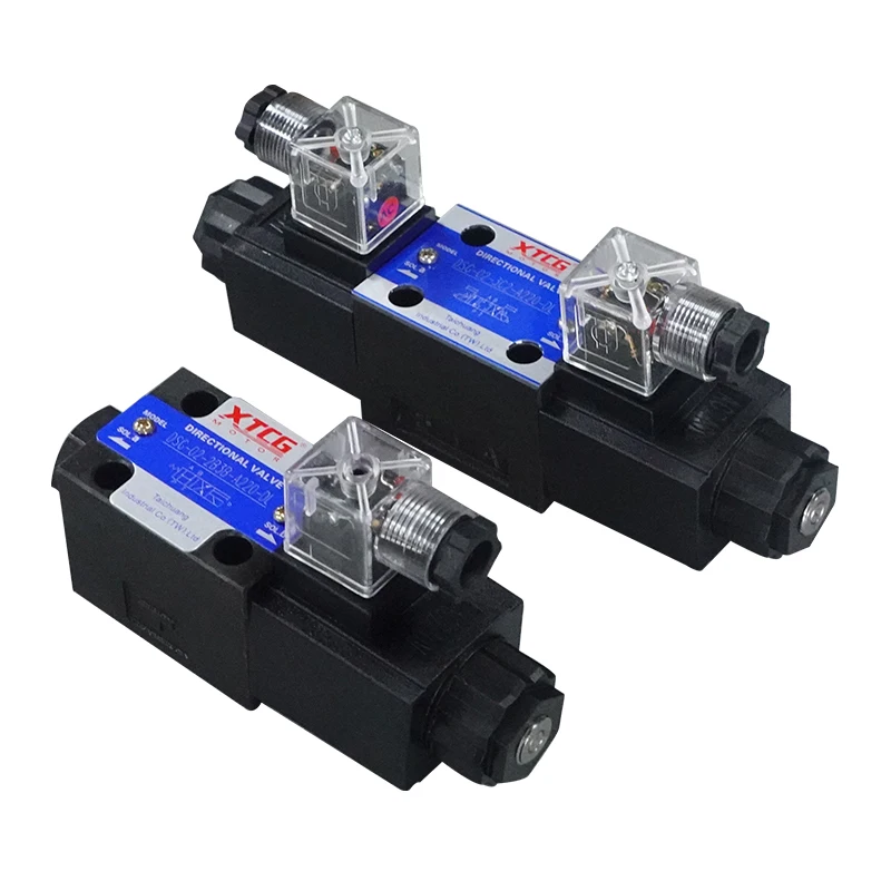 Hydraulic Solenoid Valve DSG02 DSG03 3C2 3C3 3C4 3C6 2B2   DC12V 24V  AC220V 110V   Directional Control Valve Reversing Valve