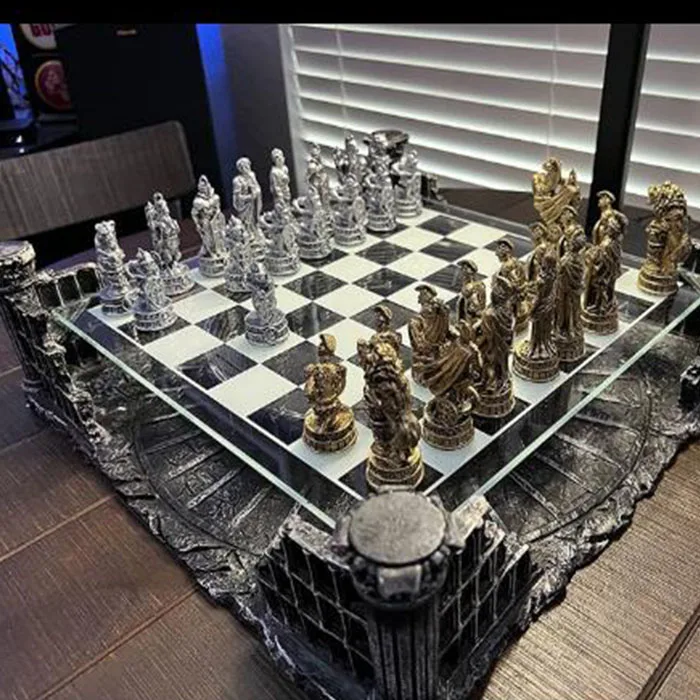 Roman Gladiators 3D Chess Set