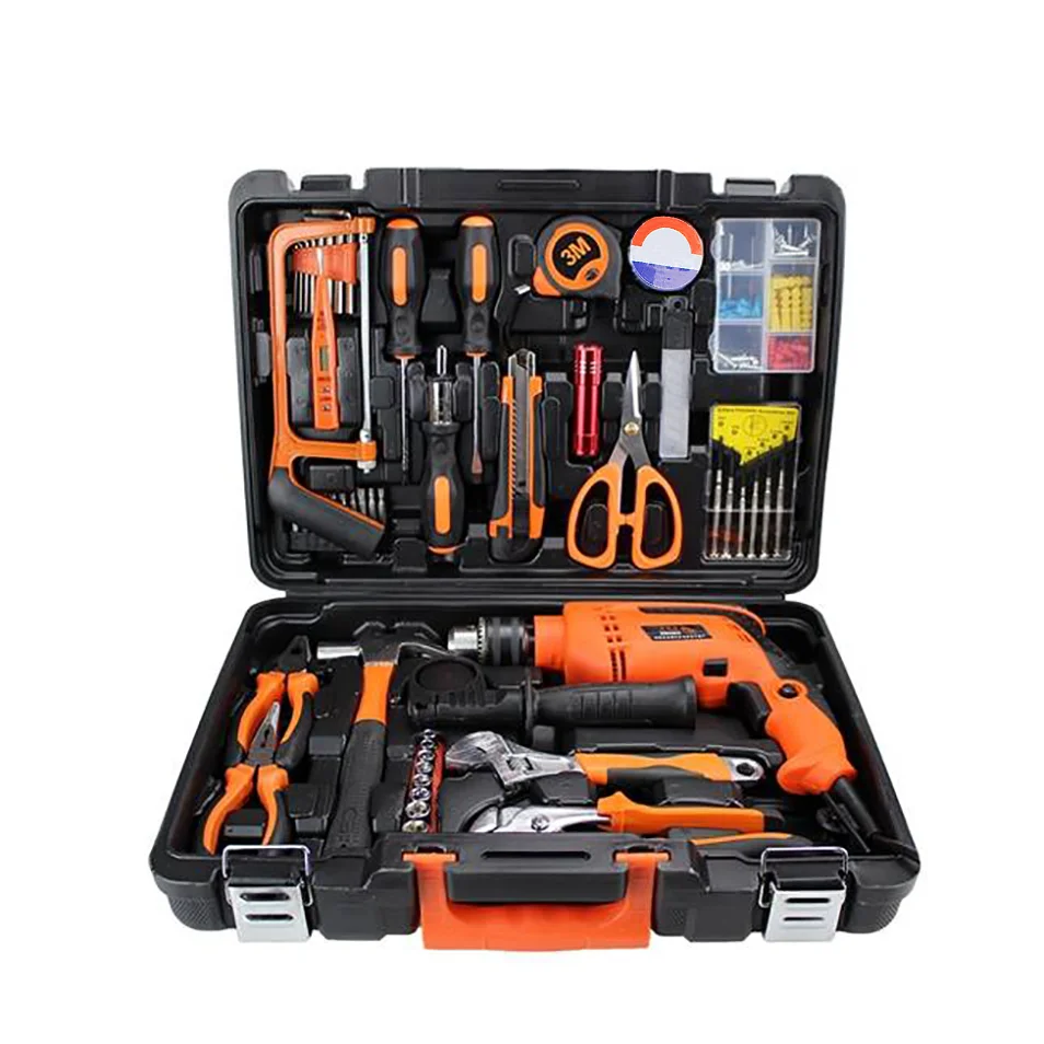 Ensemble d'accessoires pour outils électriques, boîte à outils, travail du  bois, électricien, entretien du véhicule, voiture, 108 pièces - AliExpress