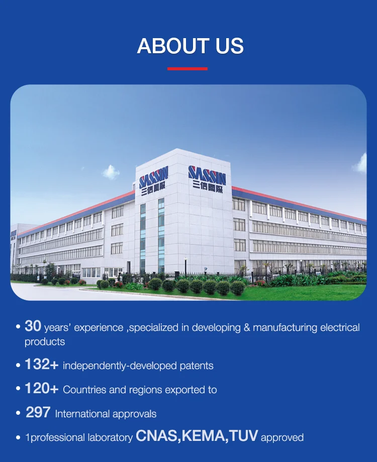 Sassin 3sd6 Surface Mounted Distribution Box Plastic Waterproof