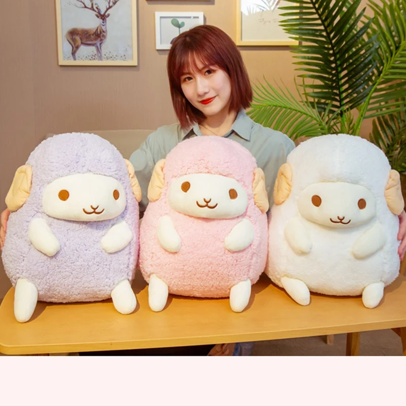 sheep plush pillow