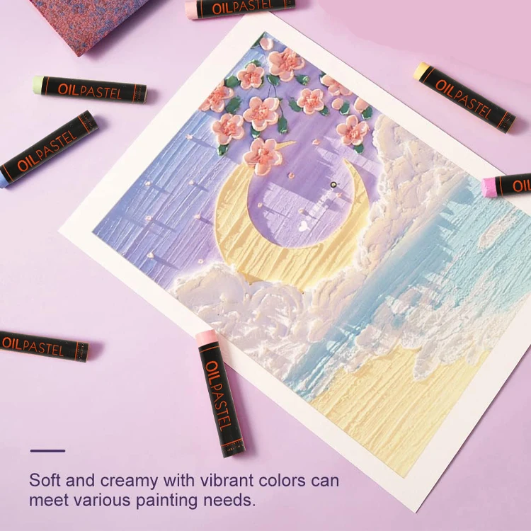 Прямые продажи от производителя, различные цвета, дешевые мягкие масляные пастели оптом