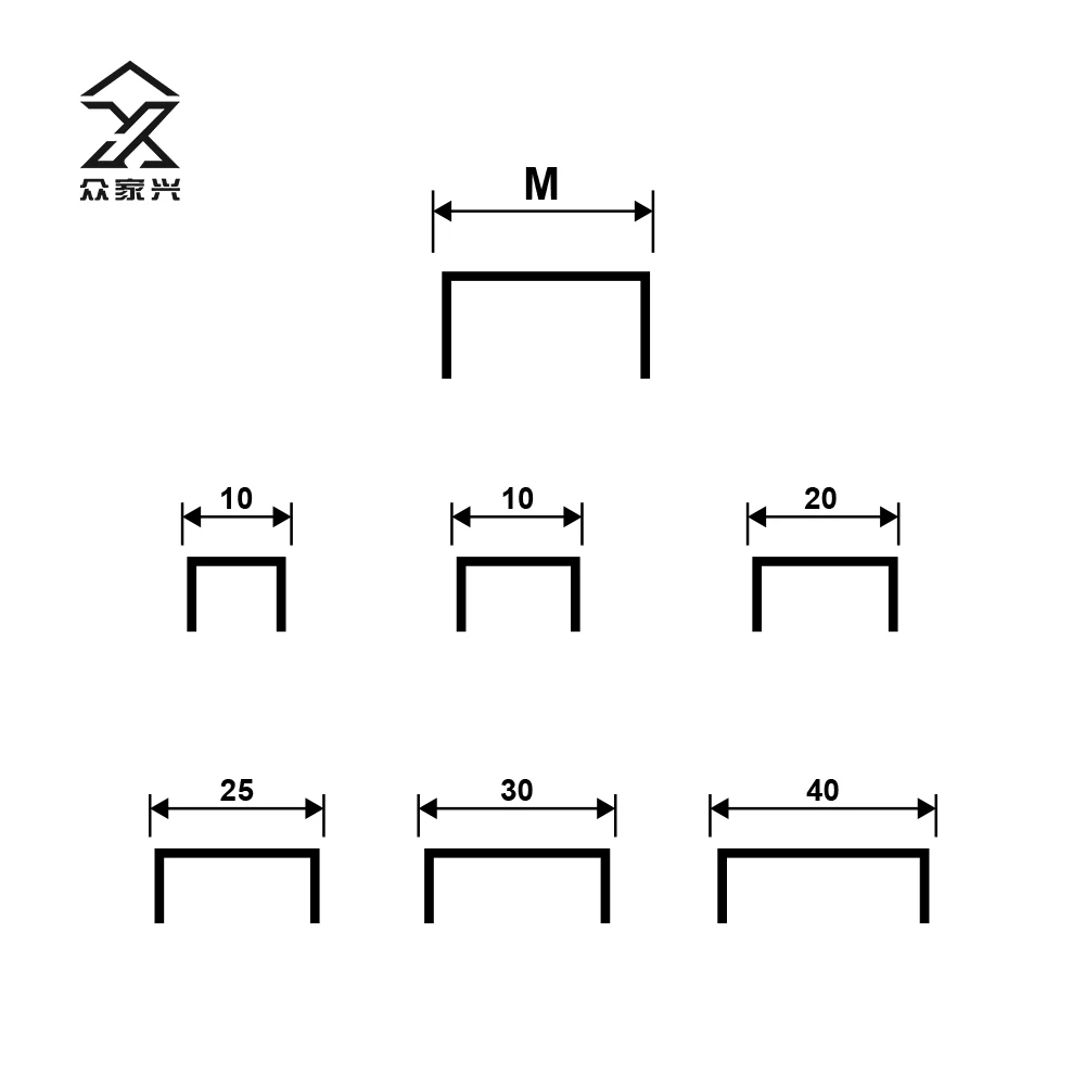 Factory Price Ceramic Corner Edge Golden Industrial U Shape Brushed stainless steel stair parts edge Tile Trim factory