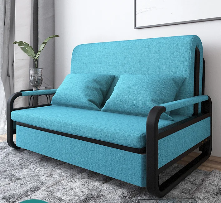Multifunctional Convertible Sofa Small Couch Sleepers Living Room Family Designs Wood Dropshipping Furniture Cam Fabrics Bed