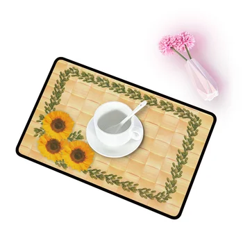 Customized Wholesales Cheap Pp Plastic Printed Placemat And Table Mat Anti Slip Mat