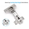 .35mm cup one way fixed hinge(2 hole bottom)