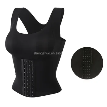 Women Redutive Girdle Posture Corrector Bra Seamless Underwear Sheath ...