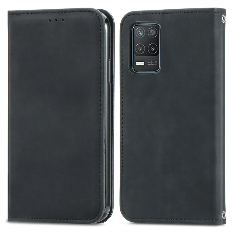 Per Realme 8 5G Portafoglio Custodia, Flip Pelle Libro Stand Cover