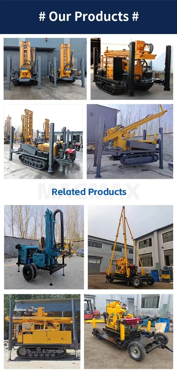 Second-hand Hydraulic Drilling Rig Crawler Water Well Drilling Rig for ...