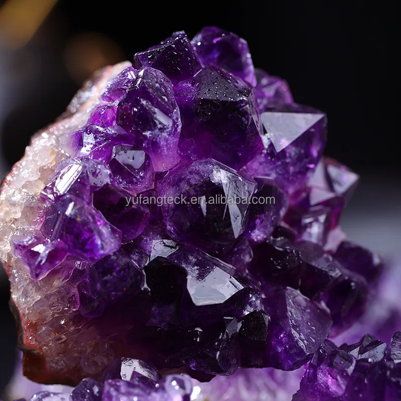 3050mm Amethyst Natural Crystal Quartz Stone Wand Point Energy Healing