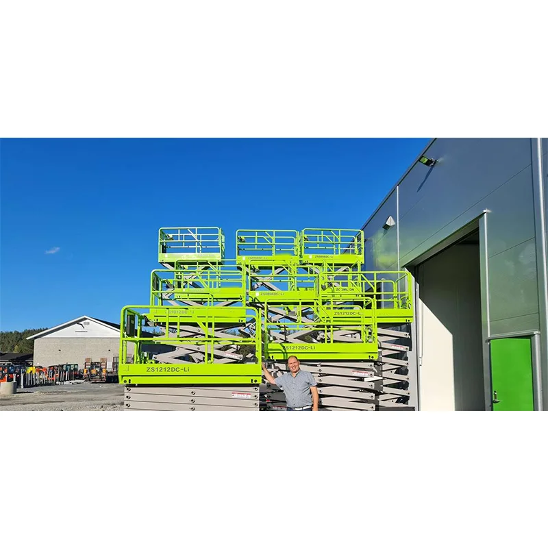 Lift Table Height 14m Electric Mobile Scissor Lift ZS1414HD