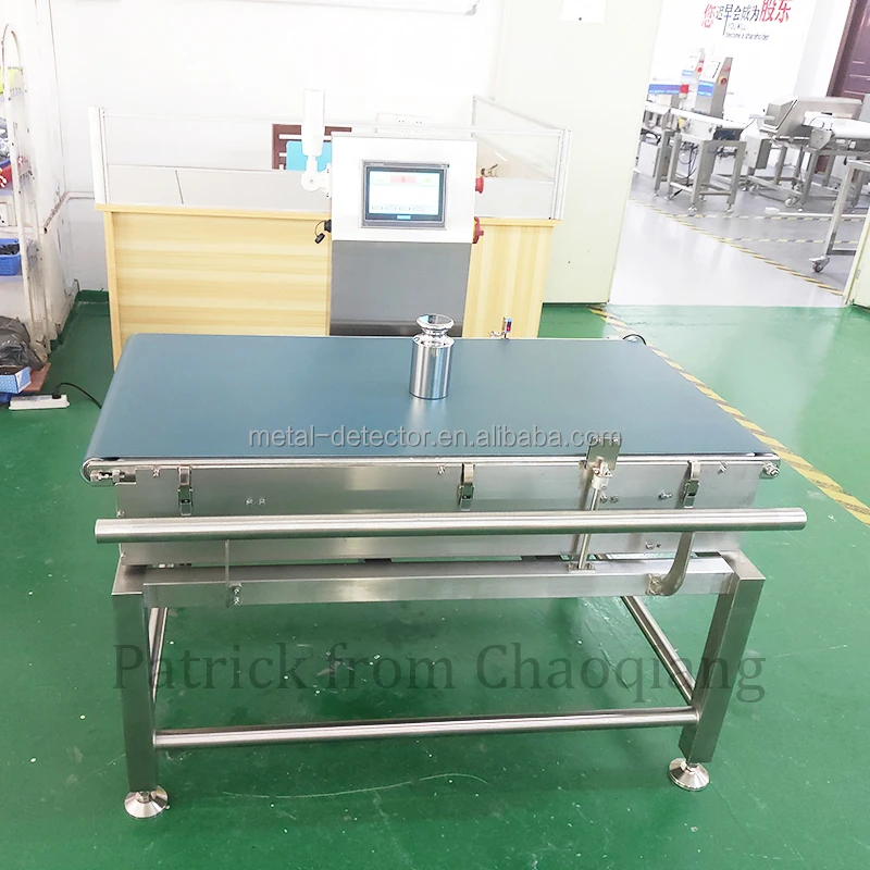 50Kg Heavy Load Automatic Intelligent Conveyor Type Industrial Check Weigher